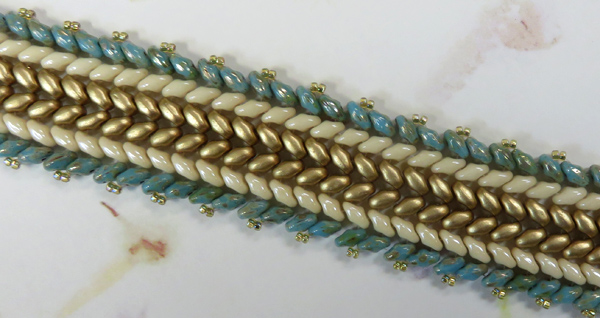 Glass bead bracelet by Lauren Ivy